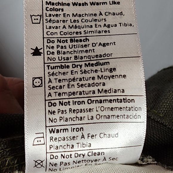 Carhartt Pant Mens Moss Loose Fit Washed Duck Utility Work B11 Canvas 44 x 34 - Picture 5 of 8